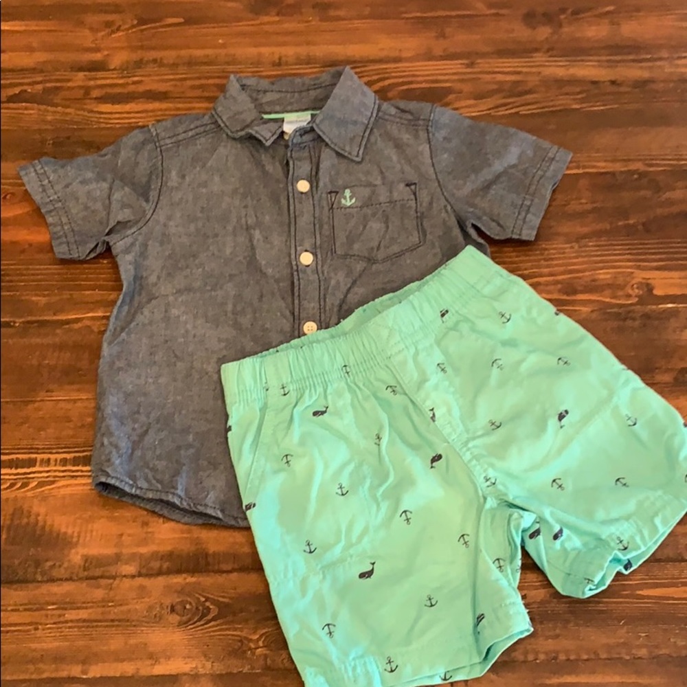 Carters 18 month boy set